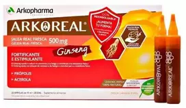 Arkopharma Arkoreal bičių pienelis + ženšenis 20V