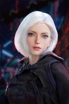 VERYCOOL VCF-2060 16 Scale Head Carving, Beautiful Girl Head Sculpt, Fits 12-Inch Female Action Figures (A)
