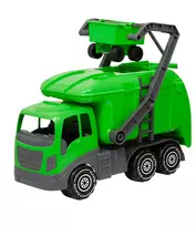„Plasto“ perdirbimo automobilis, 40 cm, žalias