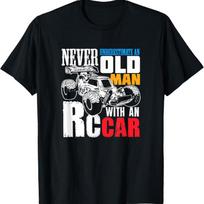 For An RC Car Racer T Shirt - Men's Summer Cotton Graphic Tee S įvairiaspalvis