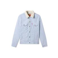Levi's Vyriškas Sherpa Trucker Striukė Ex-Boyfriend Šviesiai Mėlyna 36137-0047 XS white