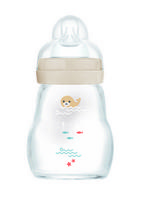 MAM – stiklinis buteliukas „Feel Good“ – neutralus – 170 ml