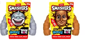 SMASHERS Slam Heroes Tamprus herojus "Brainrot", 18 cm