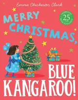 KNYGA Emma Chichester Clark Merry Christmas, Mėlyna Kangaroo!