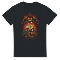Cuphead Devil Halftone Heavyweight Unisex Crewneck T shirt | Gildan® 5000 2XL