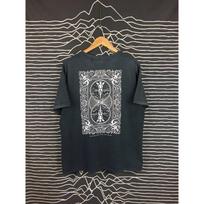 Vtg Distressed Bicycle Playing Cards Company Logo Tee S