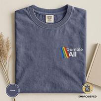 Comfort Colors® Embroidered Retro Raiders T-Shirt, ARC Shooter Tee, Gamble All shirt S