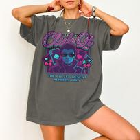 Club Qi Calico Desert T-Shirts + T-shirts, Stardew Valley Gift, Pelican Town, Retro Gaming, Gamer Gift Idea, Stardrop Saloon XL