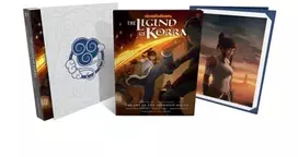 KNYGA Michael Dante Dimartino Legend of Korra: The Art of the Animated Series--Book One: Air Deluxe Edition (Second Edition)