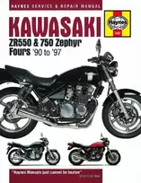 KNYGA Editors of Haynes Manuals Kawasaki ZR550 & 750 Zephyr Fours (90-97)