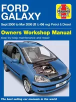 KNYGA M R Storey Ford Galaxy Petrol & Diesel (00 - 06) Haynes Repair Manual