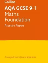 KNYGA Collins Collins Gcse AQA GCSE 9-1 Maths Foundation Practice Papers
