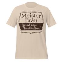 Meister Brau Beer Shirt: Retro 70s Style - Soft Cotton Tee S