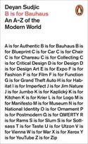KNYGA Deyan Sudjic B is for Bauhaus