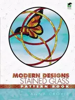 KNYGA Anna Croyle Modern Designs Stained Glass Pattern Book