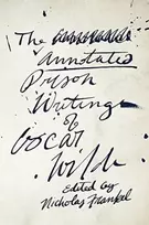 KNYGA Annotated Prison Writings of Oscar Wilde