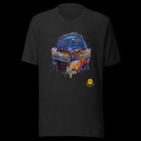 Dreamscape Sphere T-Shirt | Abstract Trippy Graphic Tee | Psychedelic Streetwear S