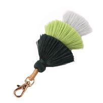 Cute Boho Pom Pom Keychain Tassel Bag Charms for Handbags Backpacks Zipper Decor