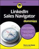 KNYGA Perry Van Beek LinkedIn Sales Navigator For Dummies
