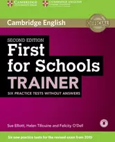 KNYGA Sarah Dymond First for Schools Trainer Six Practice Tests without Answers with Audio