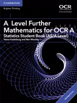 KNYGA Vesna Kadelburg A Level Further Mathematics for OCR A Statistics Student Book (AS/A Level) with Digital Access (2 Years)