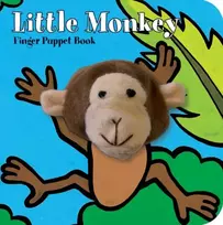 KNYGA Klaartje van der Put Little Monkey: Finger Puppet Book