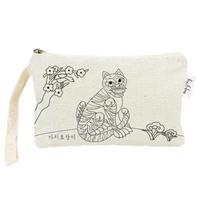 KPop Demon Hunters Magpie & Tiger Pencil Case Pouch DIY Kit Horakdo Character Merchandise