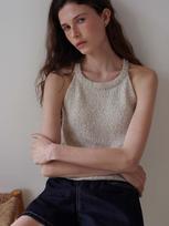 Annies Halter Linen Sleeveless (Natural) Natural