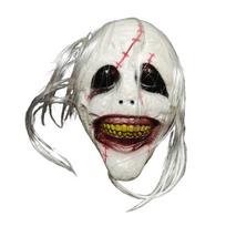 Creativity Scary Clown Mask Spooky Full Face Mask Terrifying Cosplay Mask  Costume Party Supplies Halloween Mask