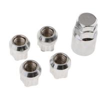 4 Anti-theft Lug Nuts M12X1.5 + Security Key for Honda Wheels