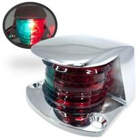 Boat 12V Bi-Color Combination Deck Mount Bow Navbigation LED/Tungsten Light Tungsten