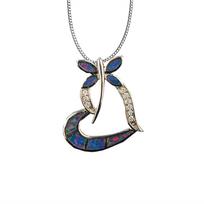 Aobao Christian Copper Sweater Chain Dragonfly Necklace with Dark Brown Dragonfly Pendant  Jewelry Inlaid with Opal 20inches&Fashion juoda