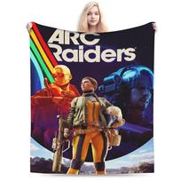Arc Raiders Video Games Merch Blankets Ultra-Soft Fleece Throw Blankets Cozy Plush Thin Quilt Size: 75*100cm, Weight: 230 GSM