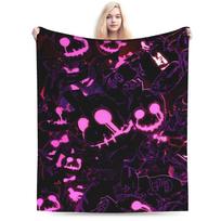 Super Soft Springtraps Fnaf Throw Blanket Premium Flannel Fleece Lightweight Bed Blanket Cozy Fluffy Blankets All Season Use Size: 75*100cm, Weight: 230 GSM