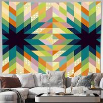 Bohemian Tapestry Wall Hanging Aesthetic Room Decor Mandala Art Psychedelic Backdrop Festival Decor Dorm Room Decor Vintage Styl 100X70CM