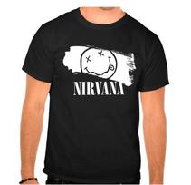 Nirvana Rock Band Rock Music Black Kids Tshirt 913 Kidshandmade S