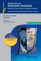 KNYGA Torsten Bert Moeller Pocket Atlas of Sectional Anatomy, Vol. II: Thorax, Heart, Abdomen and Pelvis