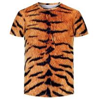 Marškinėliai Tigro Oda Leopardas 3D Spausdinimas Vasariniai Vaikų Drabužiai Madingi Atsitiktiniai Apvalus Kaklas Trumpomis Rankovėmis Marškinėliai Kawaii Y2k Vaikų Viršutinė Dalis 100