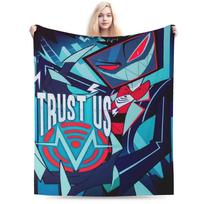 Relax Hazbines Hoteles Alastor Vox 2 Blanket Accessories Sofa Decorative  Throw Blankets Soft Fleece for Car 75X95CM