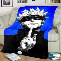 Jujutsu Kaisen Jaukus pledas Šiltas flanelis Miegamiesiems, sofoms, lovoms, kėdėms, iškyloms, kelionėms 75X95CM