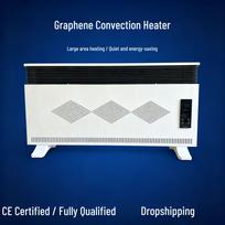 Graphene Energy-Saving Wall/Floor Electric Heater for School, Commercial & Home Use 1500W Mechanical