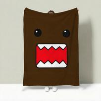 Harakteris D-Domo-kun Mesti lengvas 240g flanelinis pledas švelnus odai vasaros vėsinimui 75X95CM