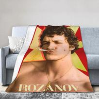 Šildomas Rivalry pledas Ilya Rozanov Fleece Vintažinis Šiltas Mesti pledas Lovos uždangalui Vasaros 75X95CM