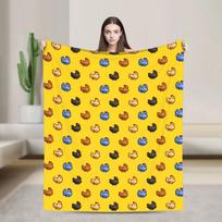 Stardew Valley Animals Chicken Super Warm Blankets Travel Plush Bedding Throws Novelty Couch Flannel Bedspread Sofa Bed Cover 75X95CM