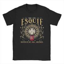 Esquie Clair Obscur Expedition  Quotes TShirt Men Game  Cotton Tees Round Neck Short Sleeve Oversized T Shirt Present S įvairiaspalvis