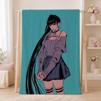 Super Game S-Stellar BladeS Throw Summer Flannel Throw Blanket Soft Antistatic Washable KidFriendly Couch Bed Size: 75*100cm, Weight: 230 GSM