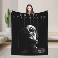 Death Stranding Video Game Fleece Throw Blanket PC Gamer Blankets for Sofa Bedding Throws Super Soft Rug Piece Multifunction Size: 75*100cm, Weight: 230 GSM