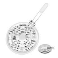 Stainless Steel Double Layer Heat-Conduction Mat for Wok and Coffee Brewing - Anti-Scald, Heat Insulation, Round Tube Design.