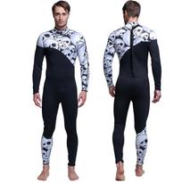 3mm Full Body Wetsuit Diving Surfing Swimming Men Adult Thermal Insulated Neoprene Dive Suit Small
