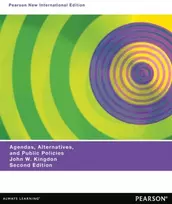 KNYGA John W Kingdon Agendas, Alternatives, and Public Policies (with an Epilogue on Health Care), Updated Edition